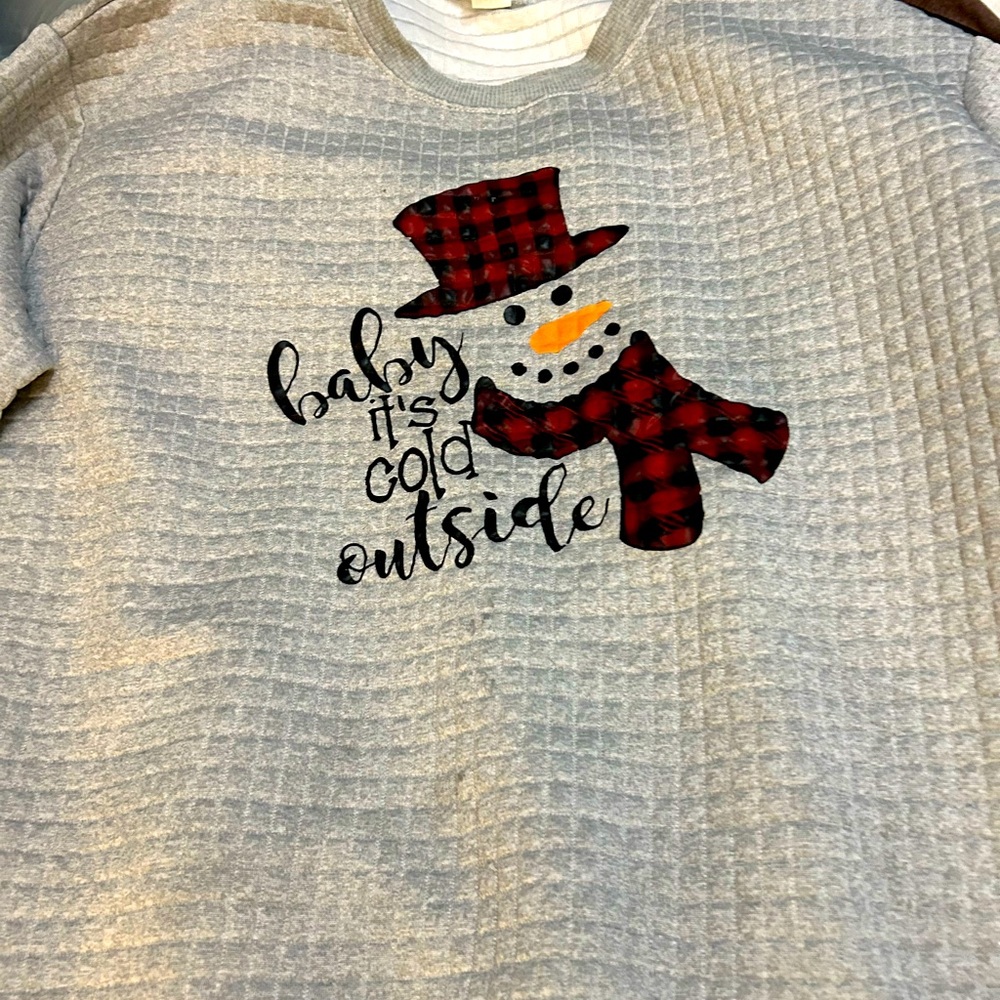 Xxl Snowman Sweatshirt